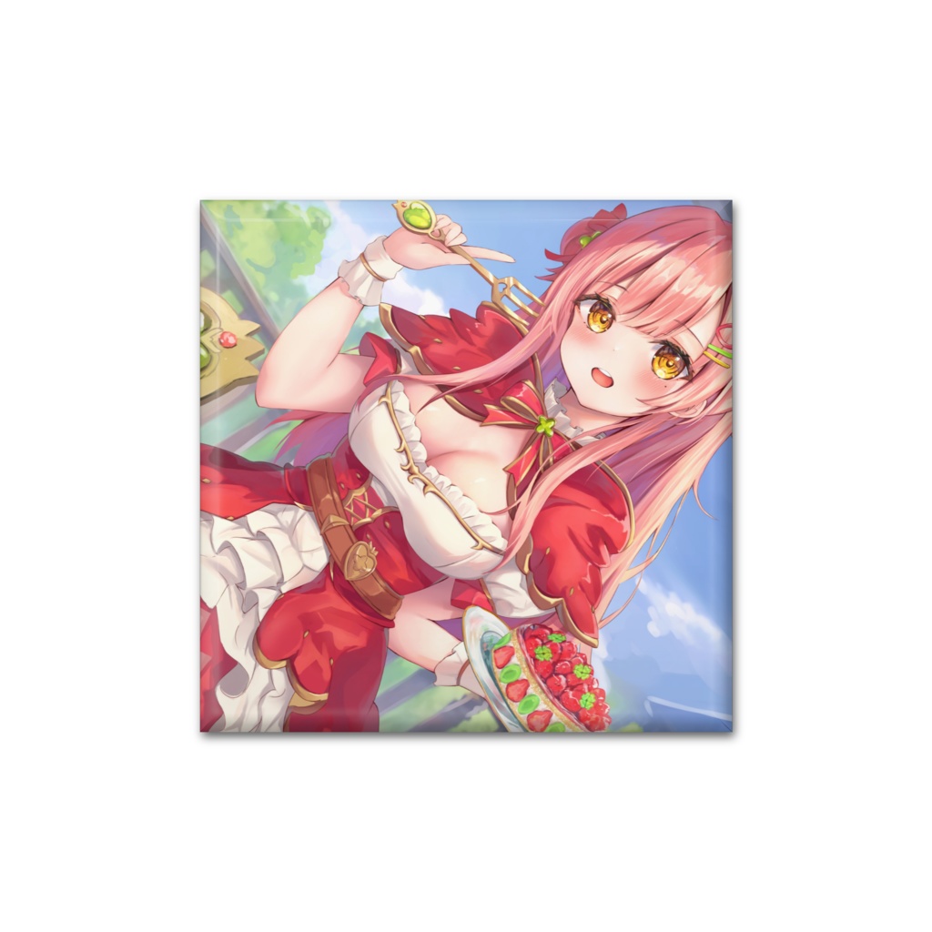 森野めるん1周年記念缶バッジ