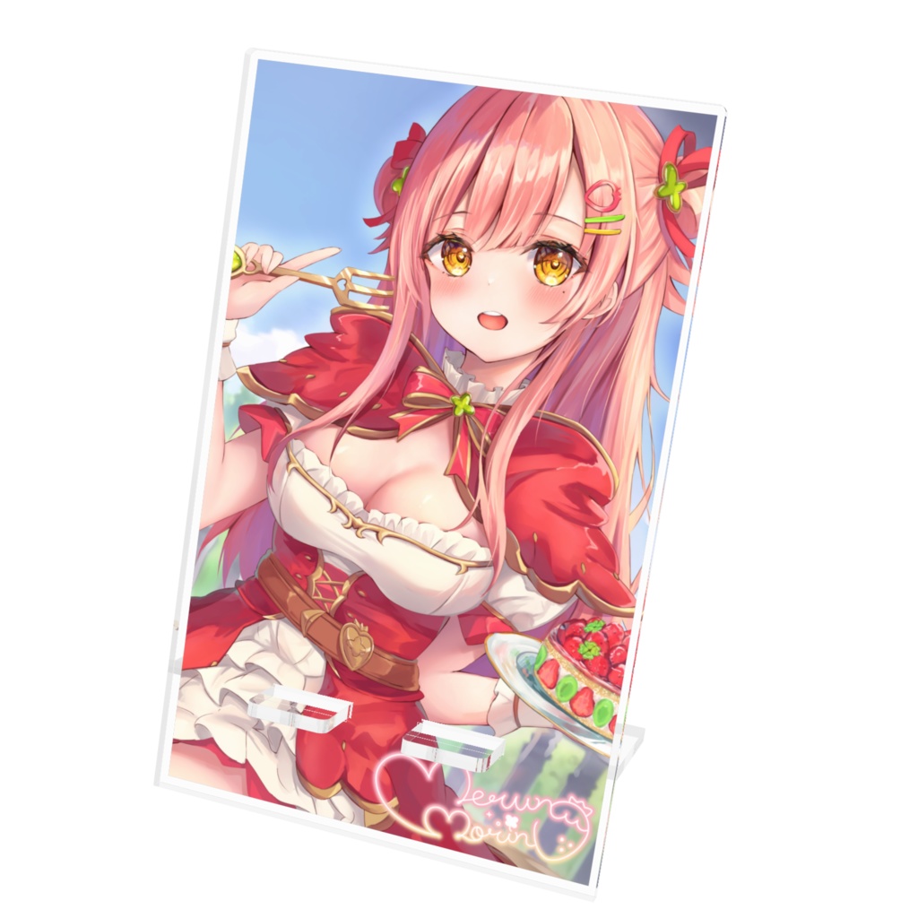 森野めるん1周年記念アクリルスマホスタンド