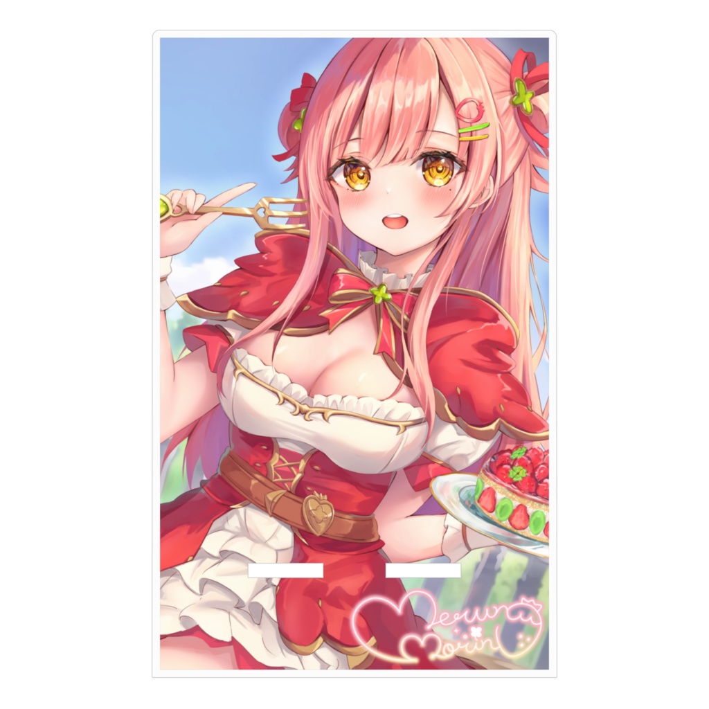 森野めるん1周年記念アクリルスマホスタンド