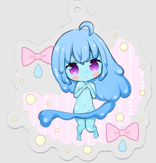 コッソリ一緒☆アクリルキーホルダー