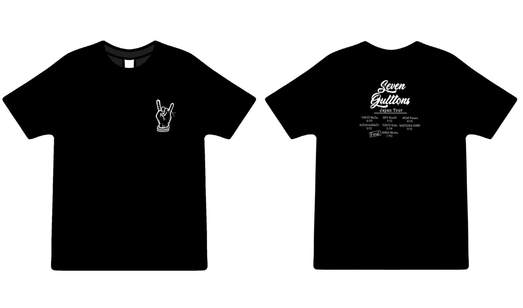 Seven Gulttons UAC Tシャツ
