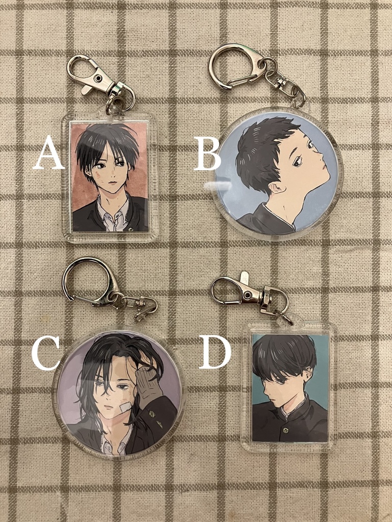 原画キーホルダー