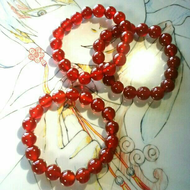 鬼灯の冷徹 白澤 コスプレ用 パワーストーン ブレスレット