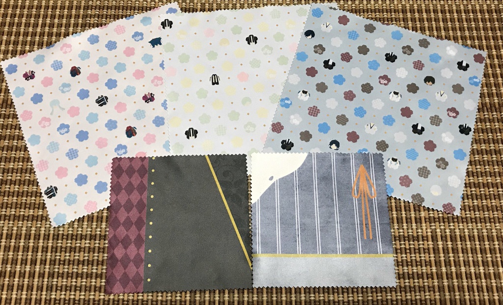 とうらぶマルチクロス(メガネ拭き)