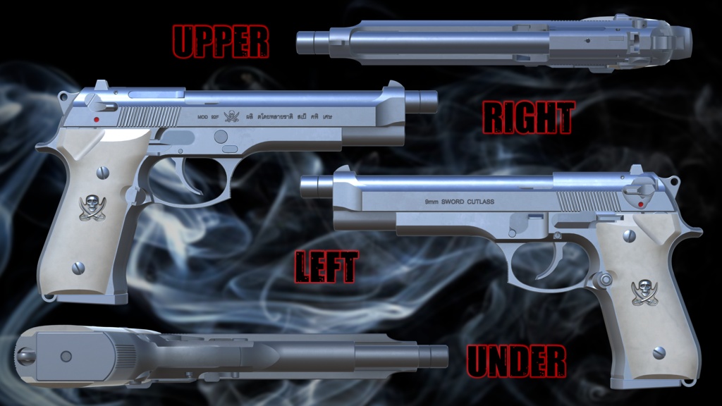 Beretta M92 Sword Cutlass Ver. T.T.B.