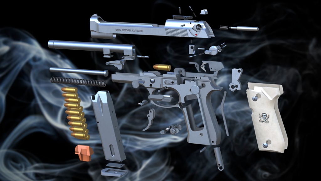 Beretta M92 Sword Cutlass Ver. T.T.B.