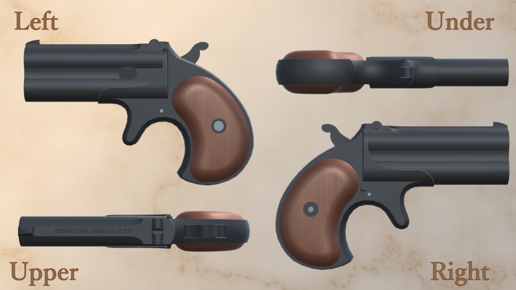 Remington M95 Double Derringer