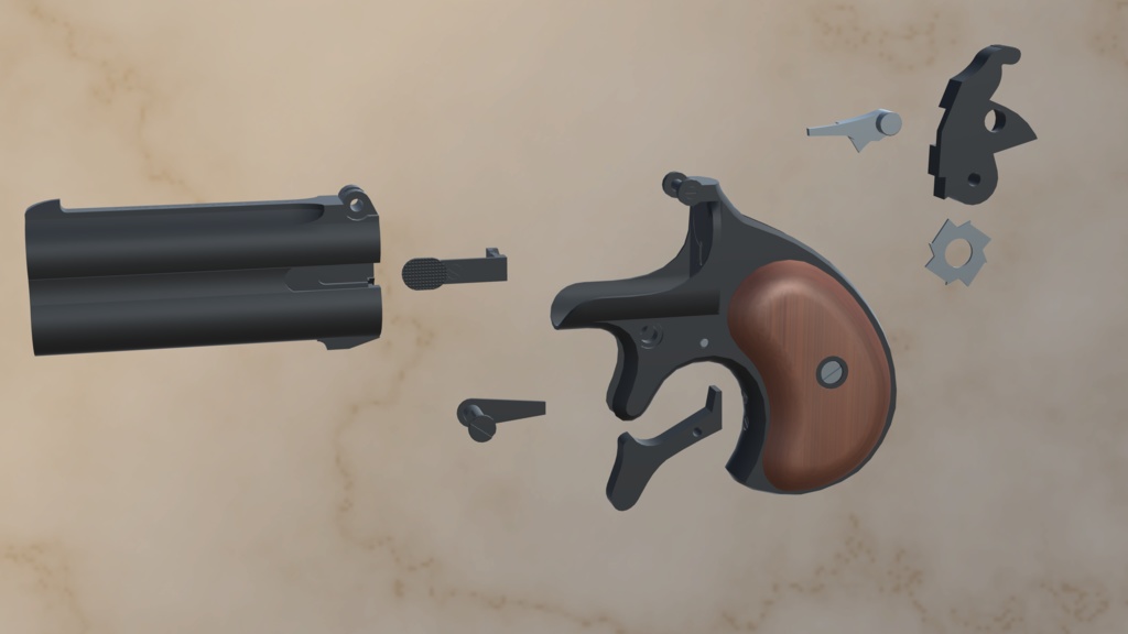 Remington M95 Double Derringer