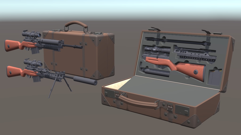 Flute - national rifle m52 d -