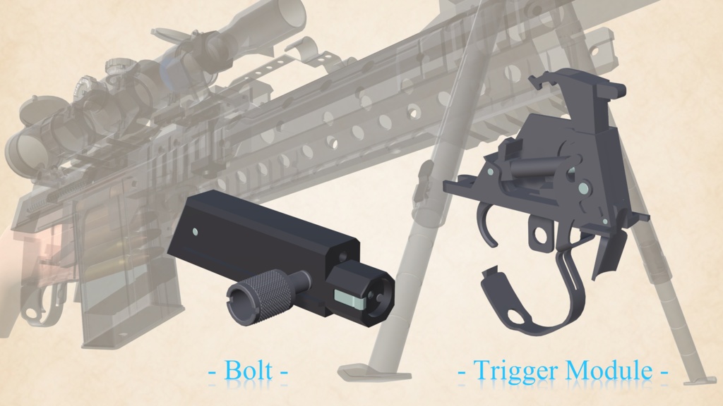Flute - national rifle m52 d -