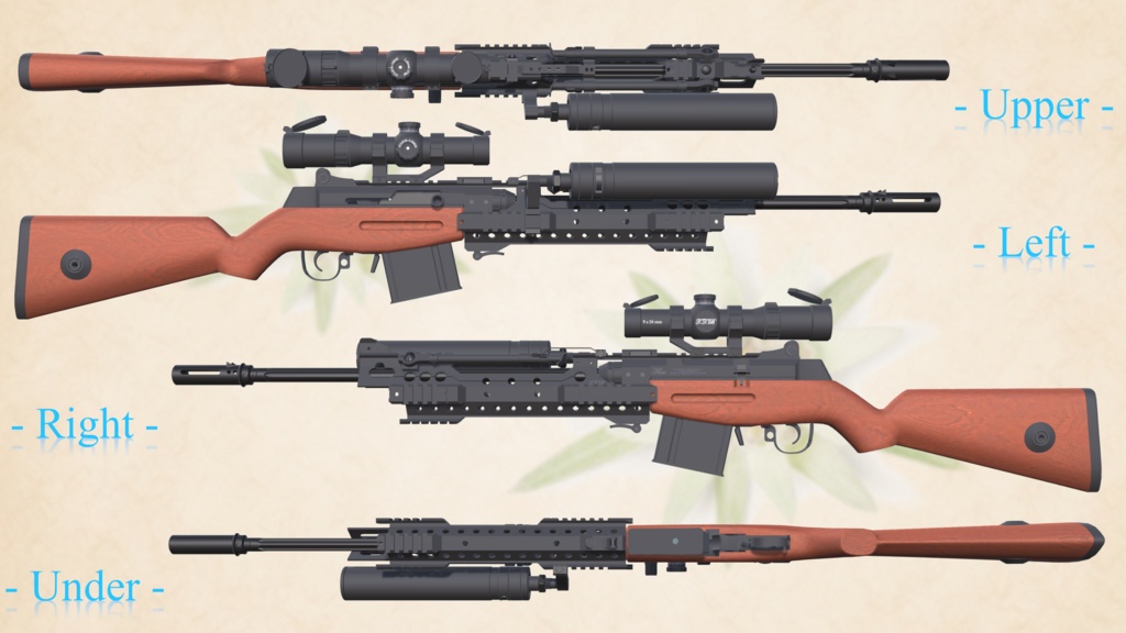 Flute - national rifle m52 d -