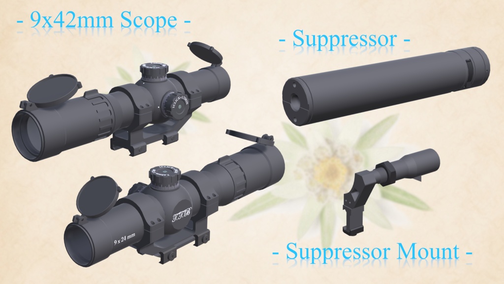 Flute - national rifle m52 d -