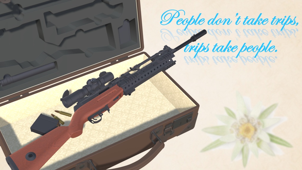 Flute - national rifle m52 d -