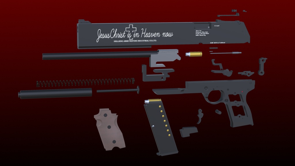 Anti-Freak Combat Pistol -Jackal- Ver. T.T.B.
