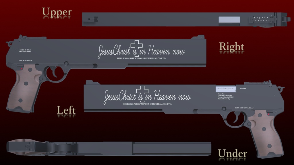 Anti-Freak Combat Pistol -Jackal- Ver. T.T.B.