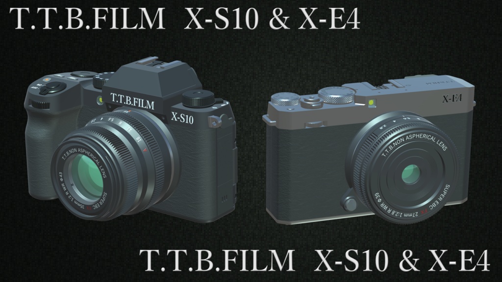 T.T.B.FILM X-S10 & X-E4