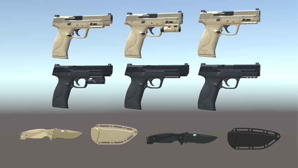 S&W M&P9 M2.0 - Tomcat's Toy Box - BOOTH