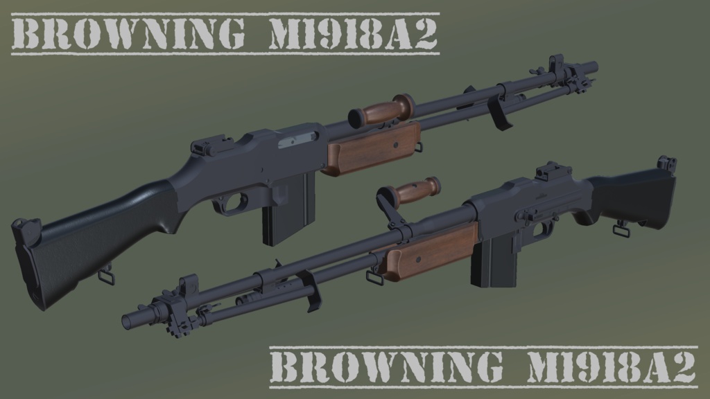 Browning M1918A2 - Tomcat's Toy Box - BOOTH