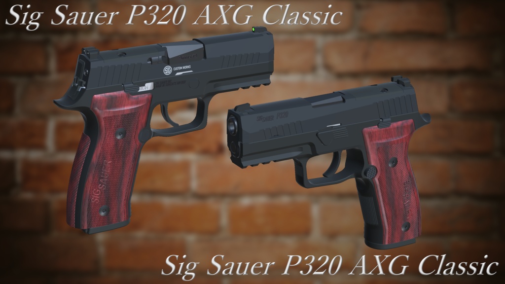 Sig Sauer P320 AXG Classic