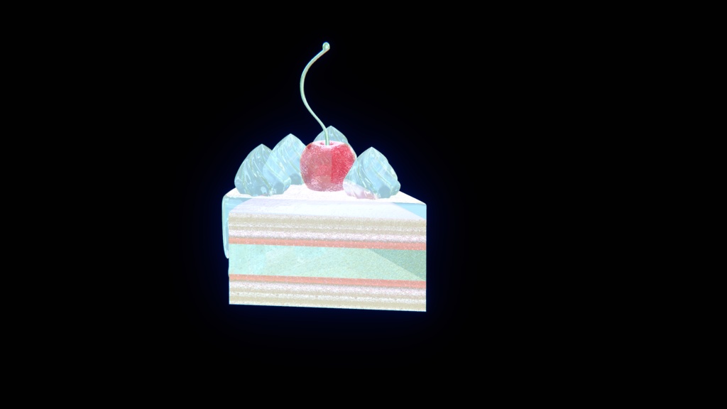 【汎用】🍰Crystal Cake Accessories Set【MA対応】