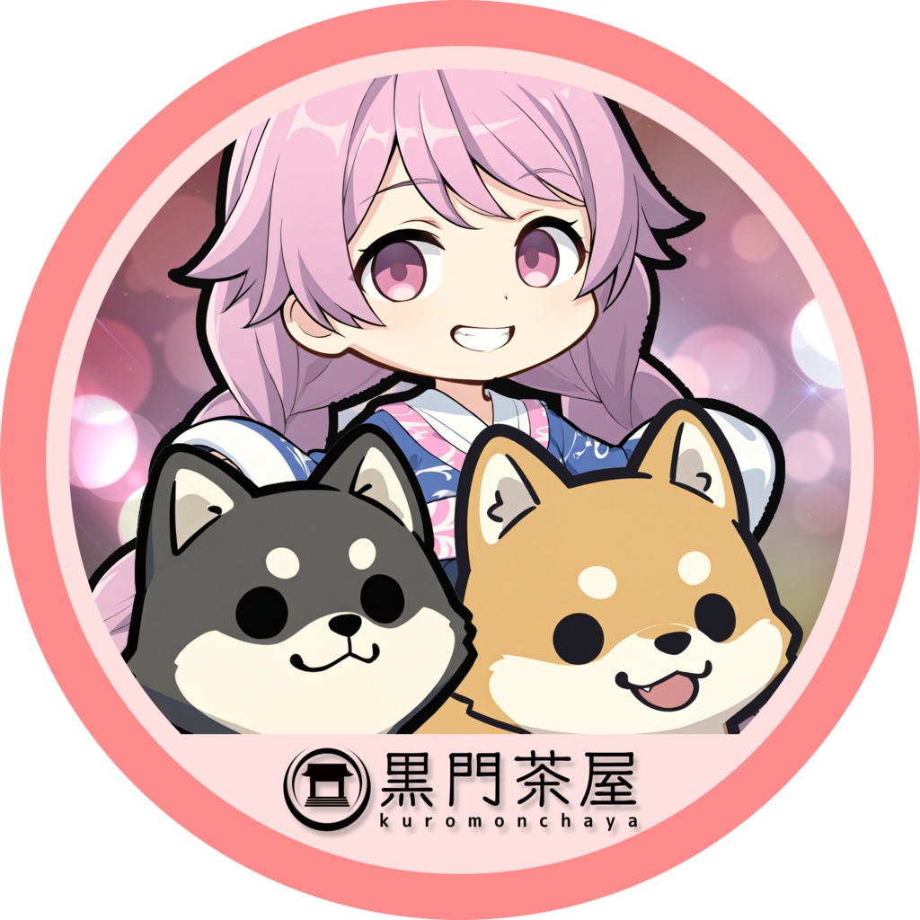 【缶バッジ】赤ver