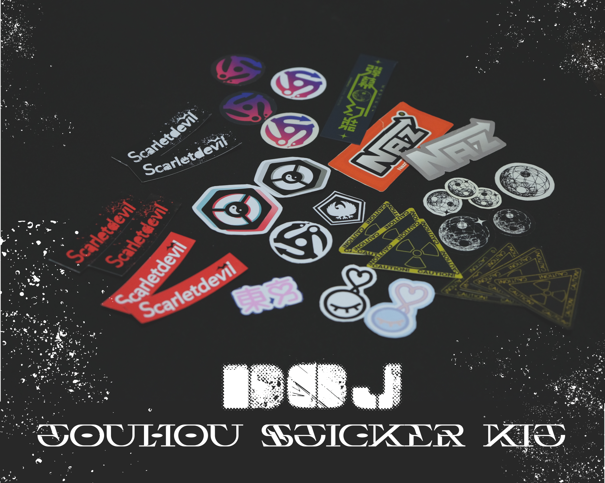 DOJ-Touhou Sticker Bom...
