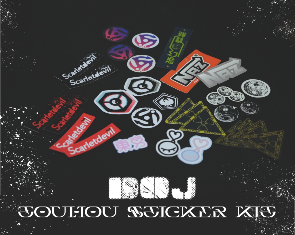 DOJ-Touhou Sticker Bomb Kit