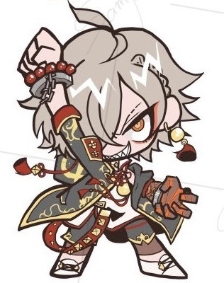 ディバゲ連結アクキー①