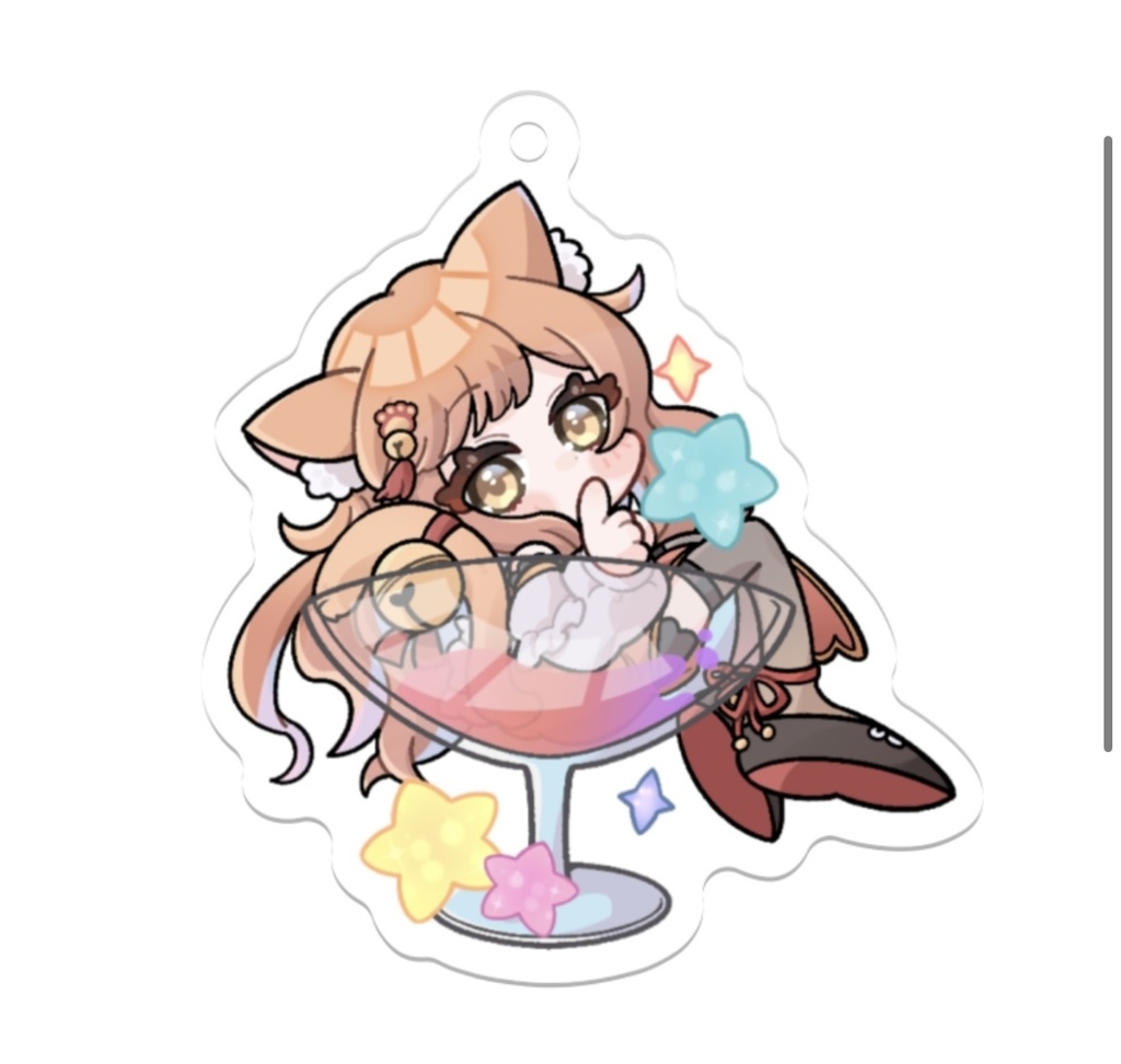 アクリルキーホルダー　60mm