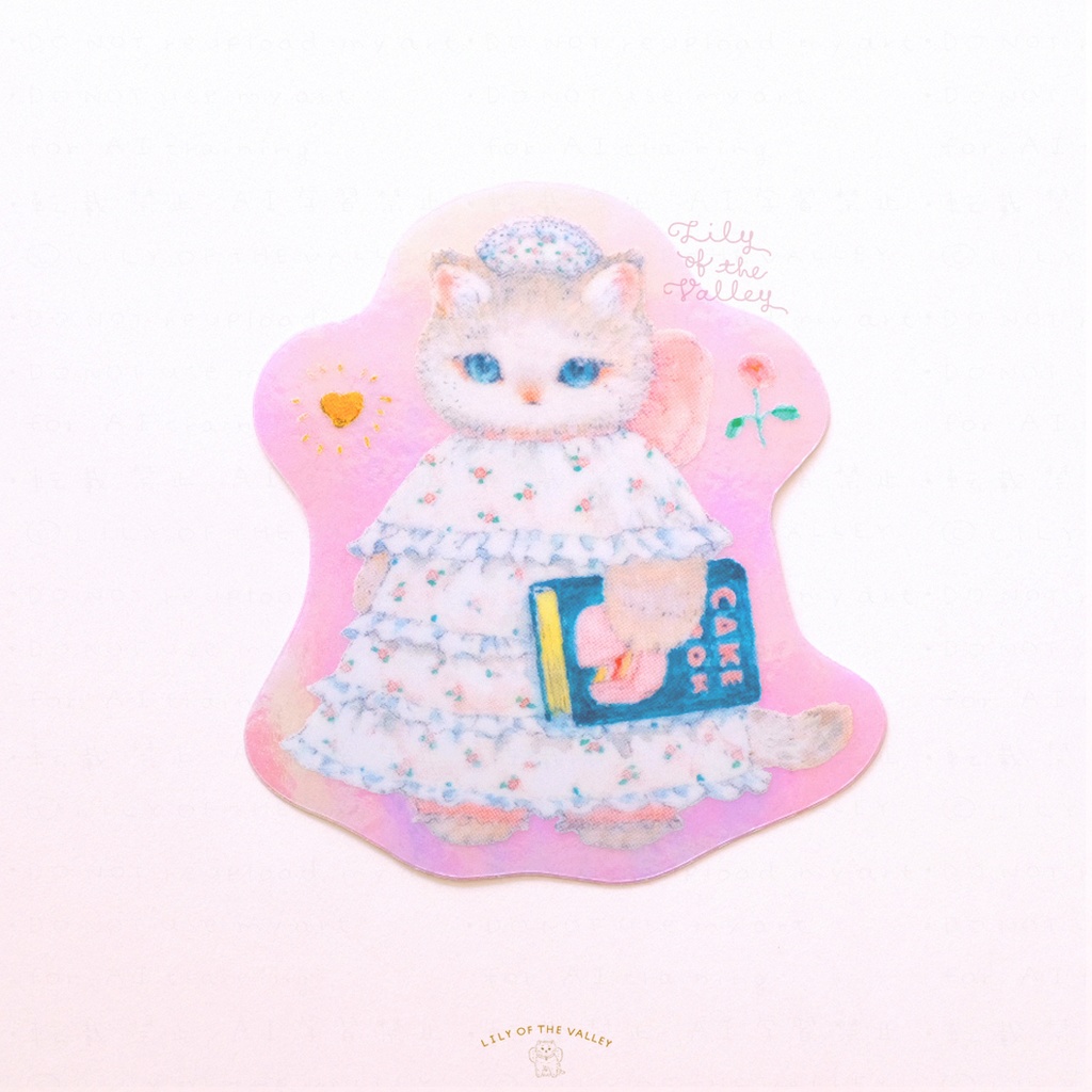 ステッカー(Cake Book)