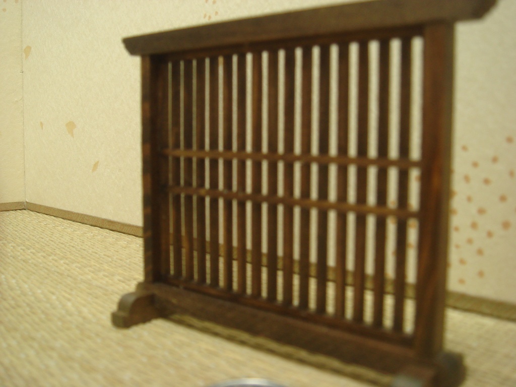 衝立 格子 障子