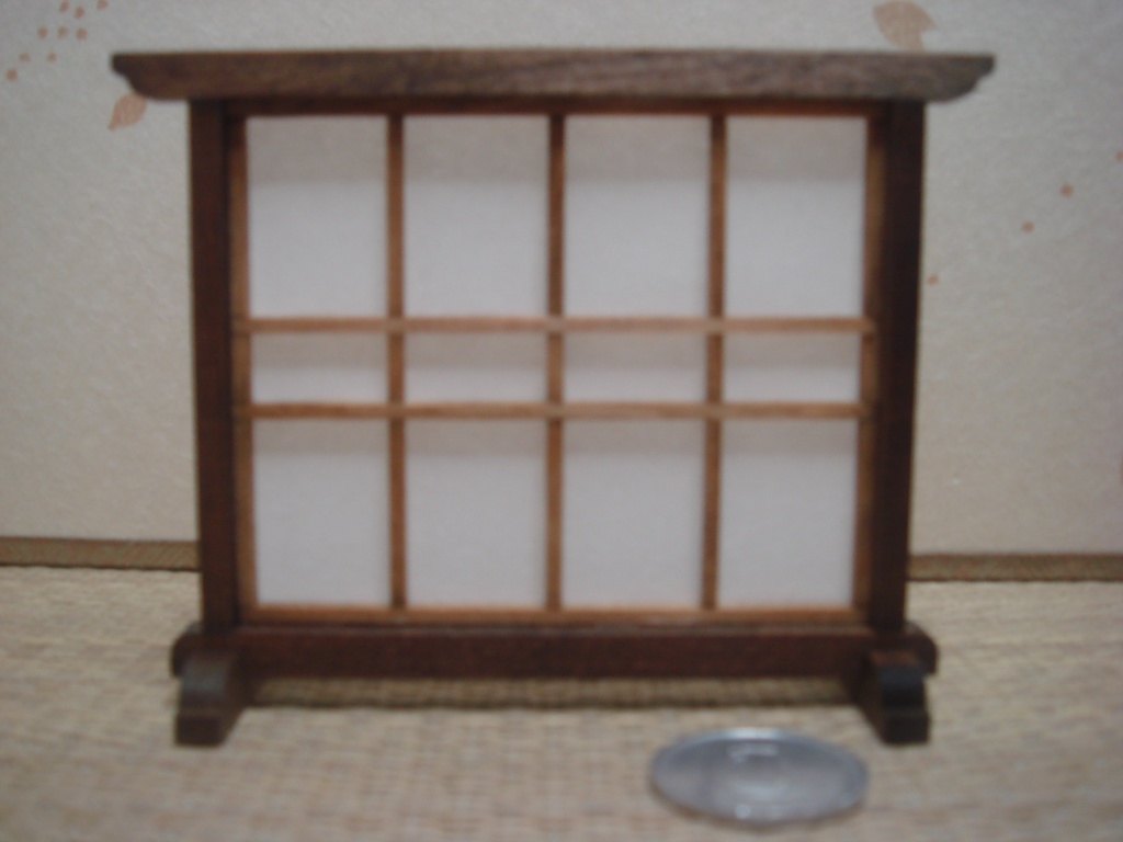 衝立 格子 障子