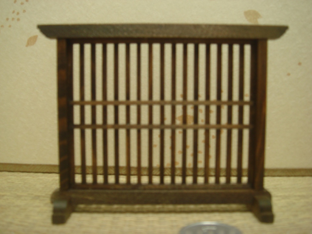 衝立 格子 障子