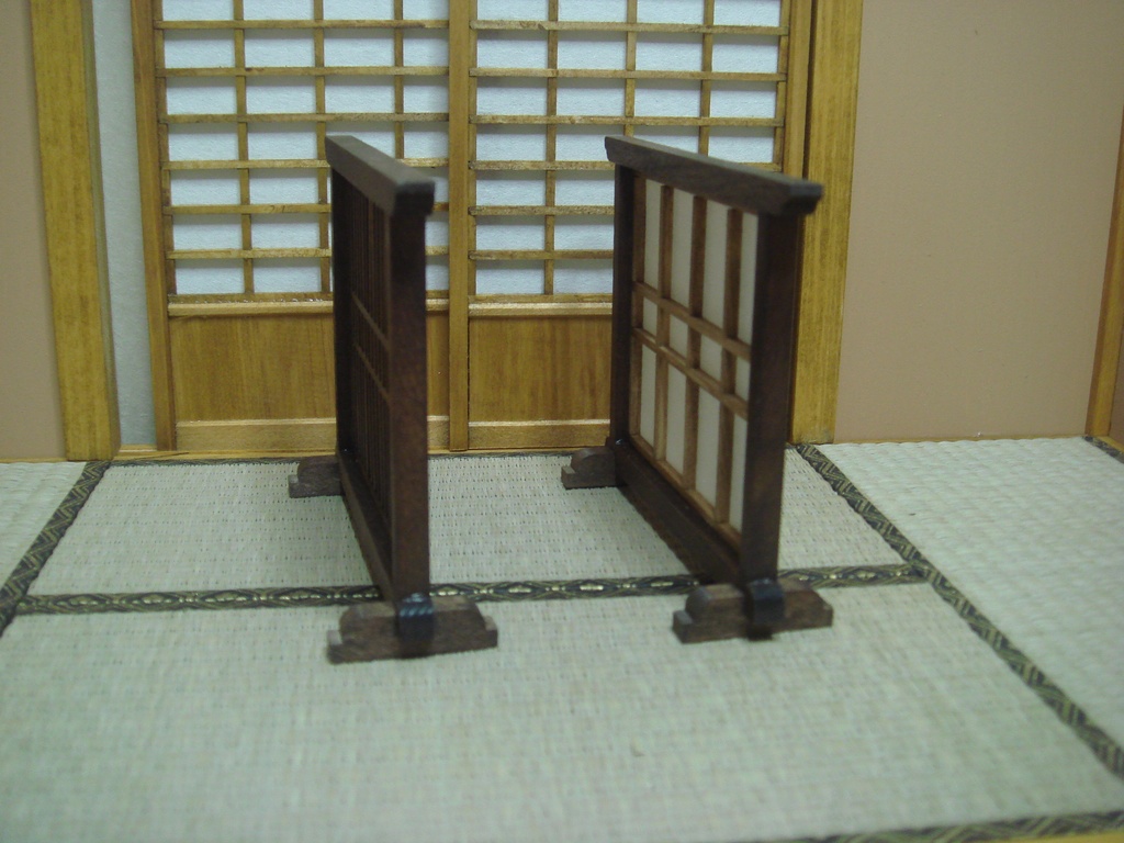 衝立 格子 障子