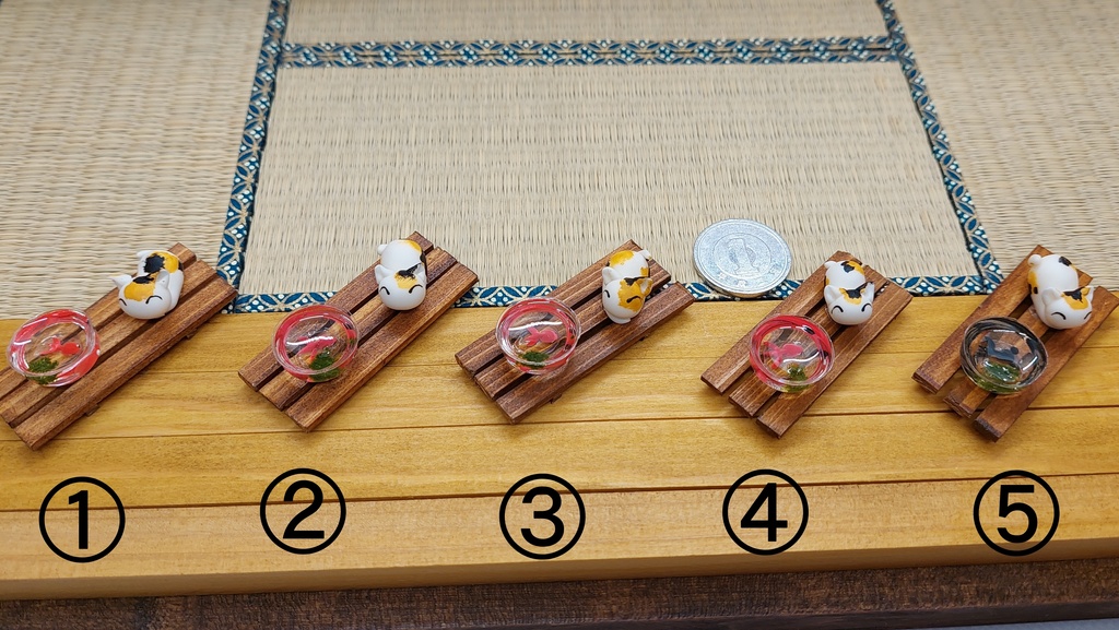 金魚と一緒　(=^・^=)