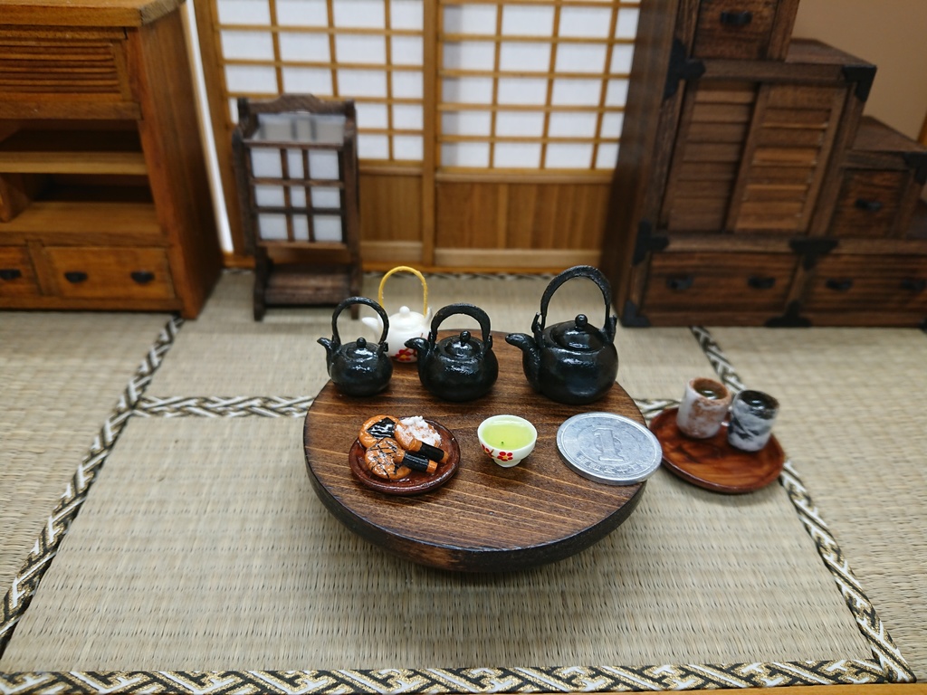 お茶セット(茶柱入り)