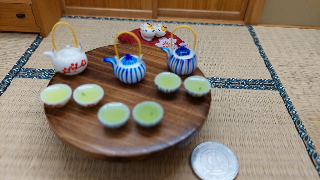 お茶セット(茶柱入り)