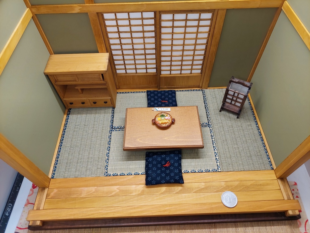 1/12和室うぐいす色