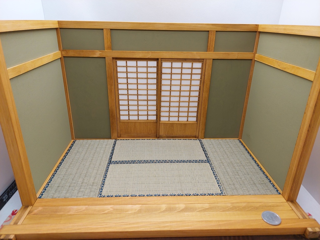 1/12和室うぐいす色