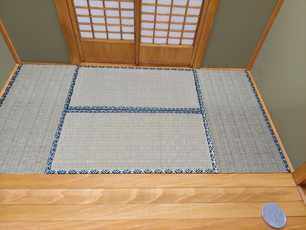 1/12和室うぐいす色