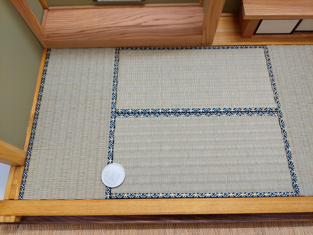 1/12 床の間(うぐいす色)(砂色)