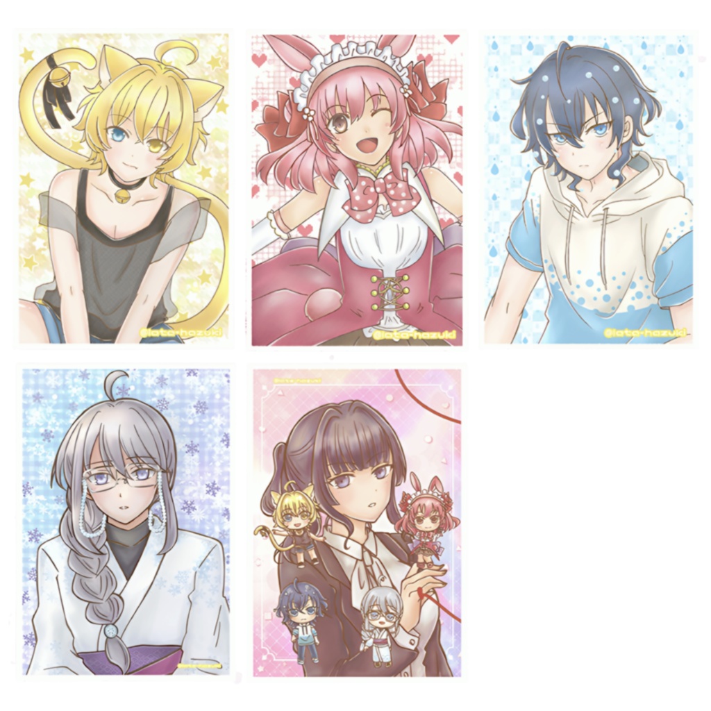 【あやかしと婚活はじめました】⑥ポストカード