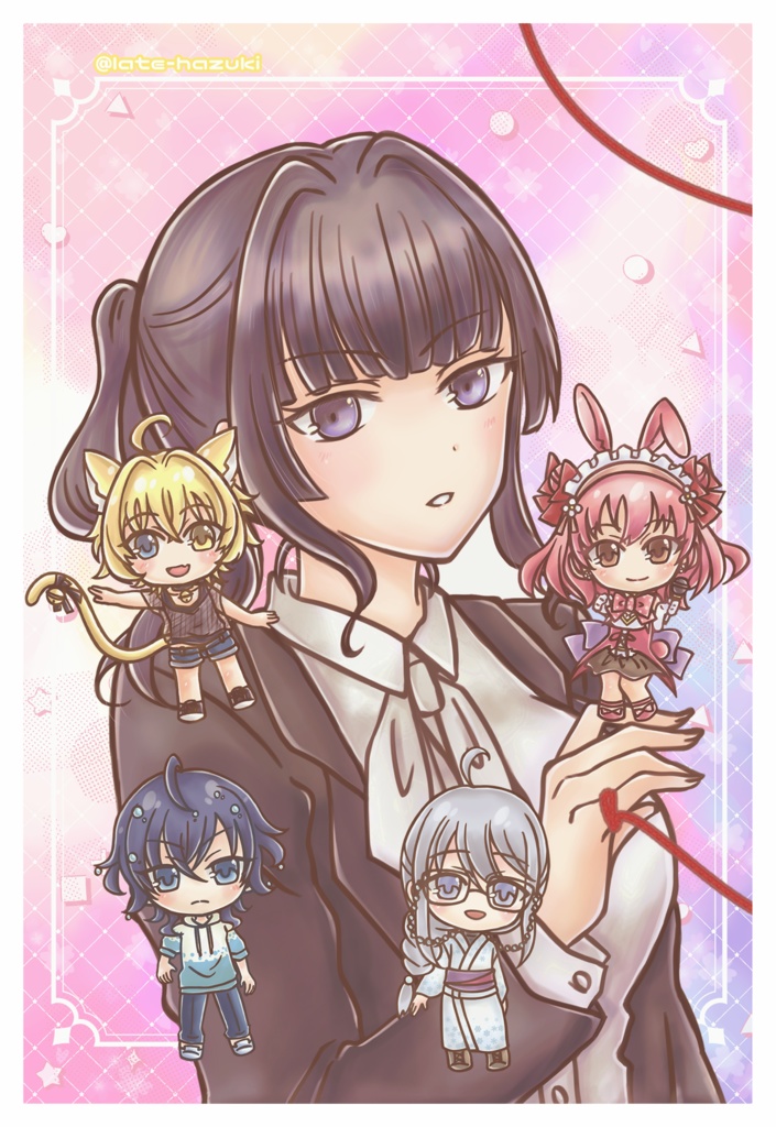 【あやかしと婚活はじめました】⑥ポストカード