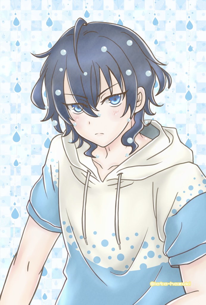 【あやかしと婚活はじめました】A4額入イラスト