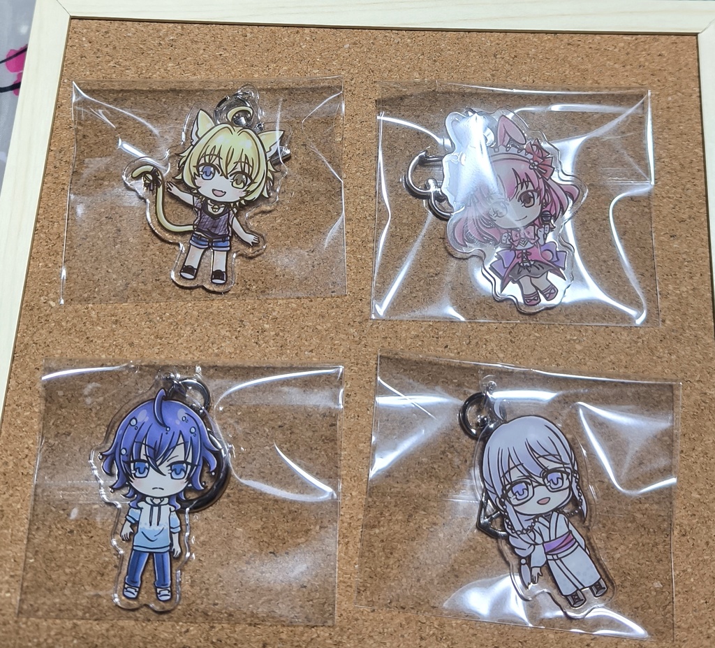 【あやかしと婚活はじめました】⑧アクリルキーホルダー