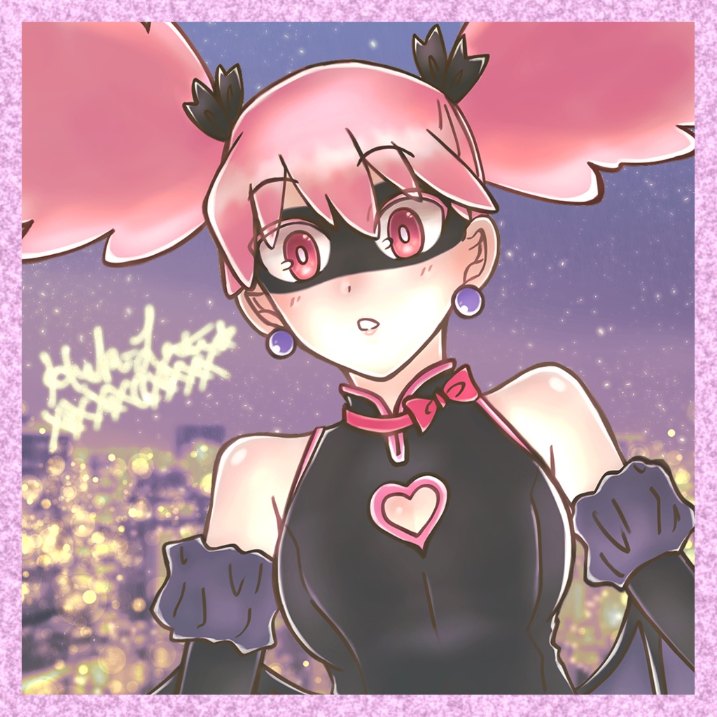 【同人グッズ】①アクリルミニ色紙　ポップ☆ステップ