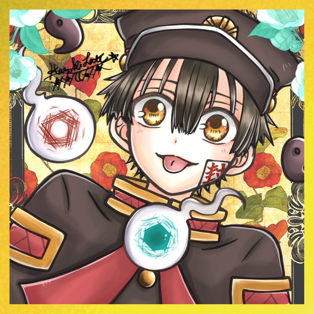  【同人グッズ】②アクリルミニ色紙　花子くん