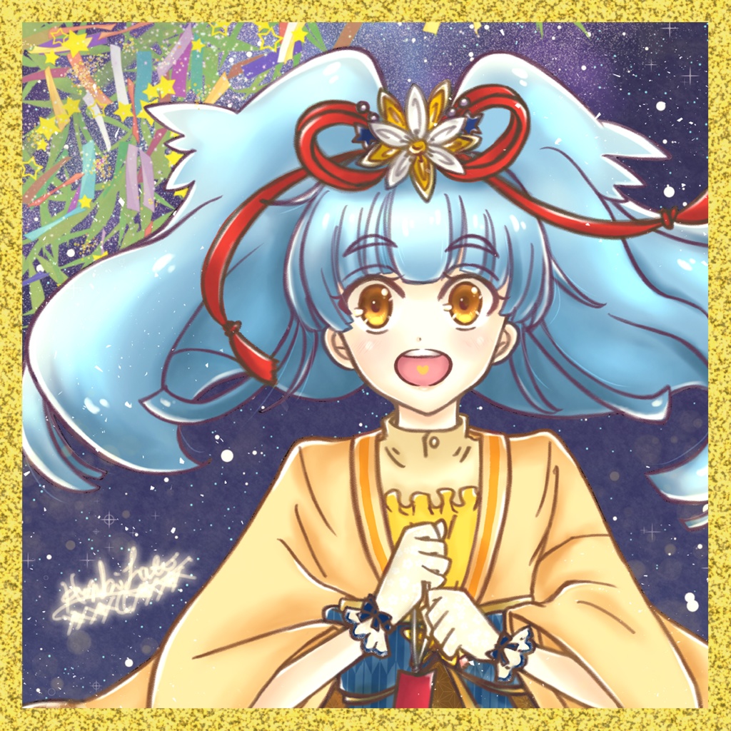 【同人グッズ】⑥アクリルミニ色紙　リリィ