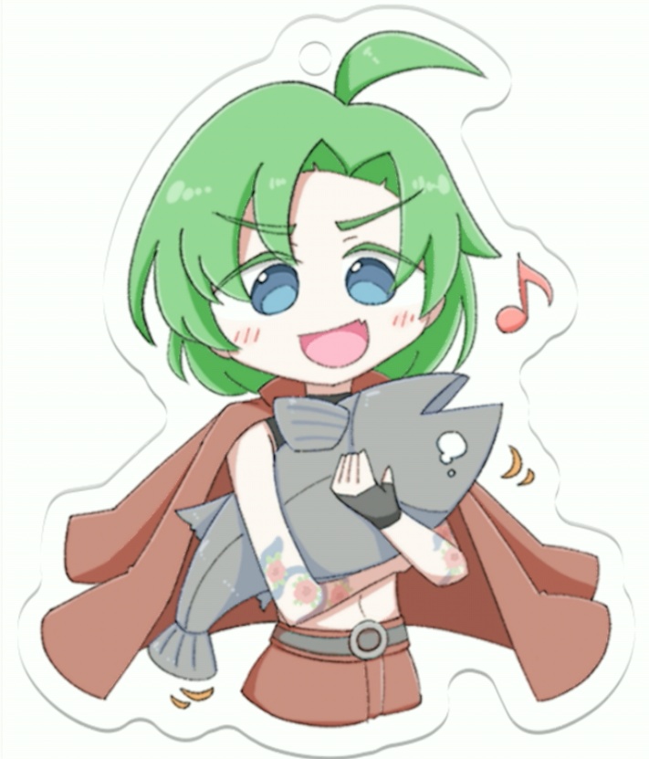 レノックス＆サーモン【エタリタなかよしアクキー】