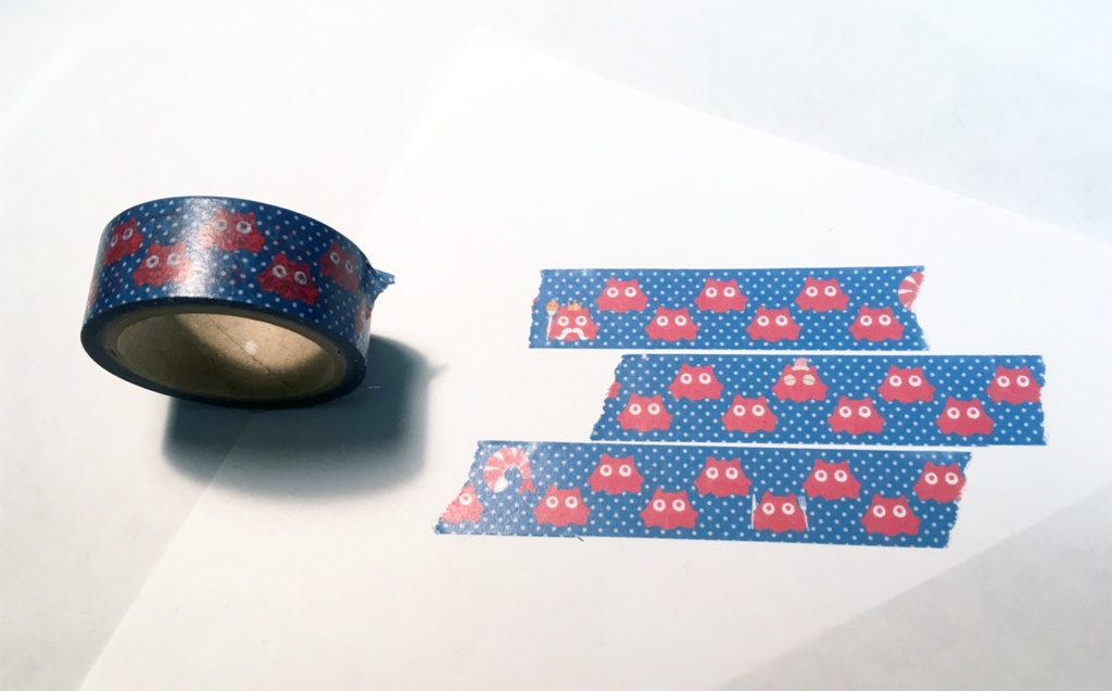 めんだこちゃん マスキングテープ